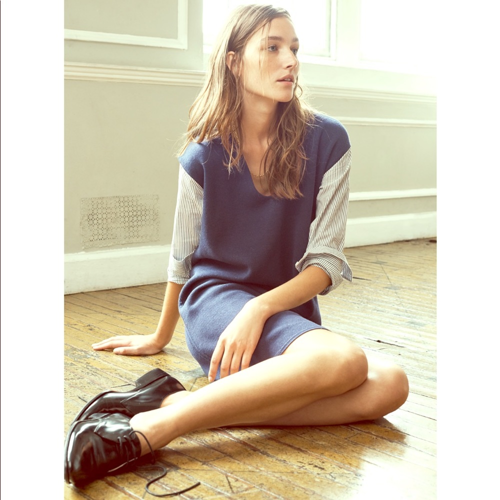 {Madewell} Mixed Media Dress